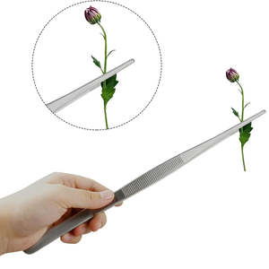 Venta al por mayor Pinzas de tejido rectas a granel Pinzas quirúrgicas Abrazadera atraumática vascular de 15cm, punta de 1,5mm - Product Image 3