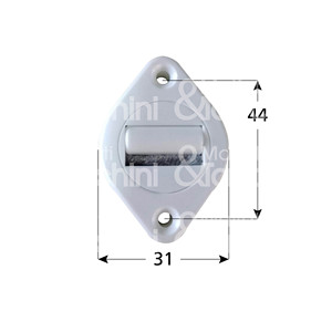 GUÍA DE CORREA CON CEPILLO Color Blanco - Product Image 1