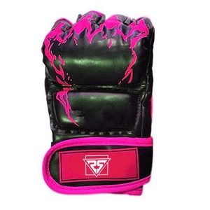 Gants de boxe professionnels en cuir Pu Gants sur mesure de marque privée Gants MMA de haute qualité - Product Image 5