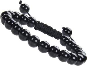 Meilleur prix sur Soha Agate % Pierre Naturelle Shungite Cristal 6 mm Bracelets Réglables Pour Femmes Et Cadeaux À Vendre De Soha Agate - Product Image 2
