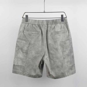 Men's High Street Summer sweat <b>Short</b> Casual Cotton Sweat <b>Shorts</b> Drawstring Ripped Distressed <b>jogger</b> Solid Pattern Pockets Size - Product Image 3