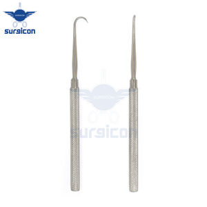 Gancho de castración quirúrgica veterinaria Noel 14 cm Venta caliente instrumento de acero inoxidable ISO CE aprobado Surgicon Manual de seguridad - Product Image 5