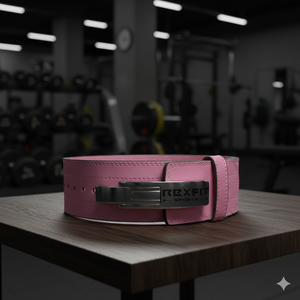 Rexfit Sports Leather Weightlifting Gym Power Training Support <b>Belt</b> Fast Release <b>Back</b> Support <b>for</b> Gym & Powerlifting - Product Image 1