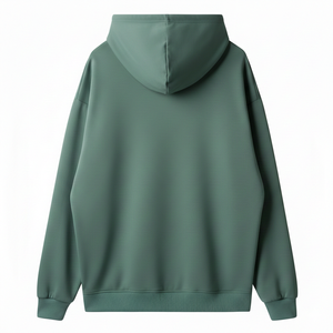 Custom Logo Oversized Men's Cotton Hoodie High Quality Heavyweight 400gsm French Terry Unisex <b>Streetwear</b> Hoodie For GYM - Product Image 4