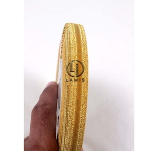 Tresse de dentelle en fil métallique de haute qualité OEM tresse de dentelle de cérémonie lingot d'or tresses de dentelle française - Product Image 1