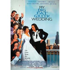 My Big Fat Greek Wedding Movie <b>Poster</b> Durable Paper Wall Decor - Product Image 1