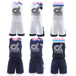 Conjunto de Camiseta de Baloncesto Reversible para Hombre al por Mayor, Camisetas de Malla Transpirable con Número de Jugador, Nombre de Equipo Personalizable, Tallas XS XXS - Product Image 3