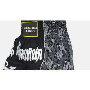 2024 pantalones cortos de boxeo de alta calidad para hombres pantalones cortos de boxeo de corte holgado pantalones cortos de MMA personalizados con estampado 3D para la venta - Product Image 5