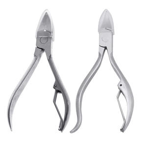 Diseño superior personalizado 2024 pinza profesional para cutículas de uñas de acero inoxidable cutícula dedo del pie herramienta para uñas encarnadas pinza para cutículas - Product Image 1