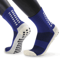 Vente chaude hommes Sports Athletic Crew Chaussettes Logo personnalisé Haute qualité épais doux anti-dérapant Grip Chaussettes pour antibactérien
