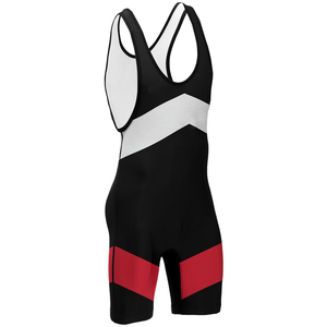 Maillots de lutte classiques pour femmes, 100% polyester, légers, respirants, imprimés par transfert thermique, pour équipe de lutte professionnelle - Product Image 1