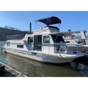 Bateau-maison Harbour Master 460 Widebody de 1996, moteur inboard, largeur de 14 pieds, occasion - Product Image 3