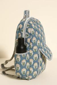 Mochila de Algodón Acolchada Hecha a Mano Le Souvenirs con Cierre de Cremallera - Capacidad de 10 kg, Estilo Ligero y de Lujo para Viajes al Aire Libre - Product Image 3