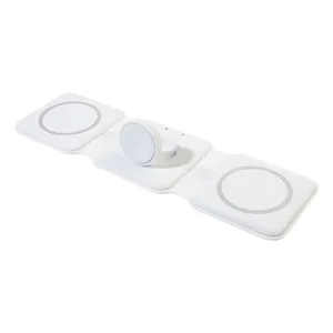 Caricatore Wireless 3-in-1 Personalizzato FolCharge per Dispositivi USB, per Uso Promozionale - Product Image 5
