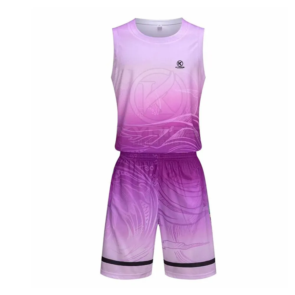 남자 농구 유니폼 최신 디자인 맞춤형 로고 인쇄 농구 선수 유니폼 도매율
