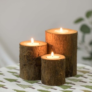 Bougeoir fait main Bougeoir personnalisé Décor en résine de bois Bougeoir décoratif - Product Image 1