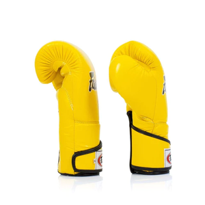 Gants de boxe MMA en cuir PU confortables personnalisés pour la fermeture Gants de combat d'entraînement professionnel OEM acceptés - Product Image 4