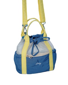 Elegant Practical Lightweight Premium Crinkle Material Summer Fashion <b>Shoulder</b> Bag String Adjustable <b>Strap</b> Functional Pockets - Product Image 1