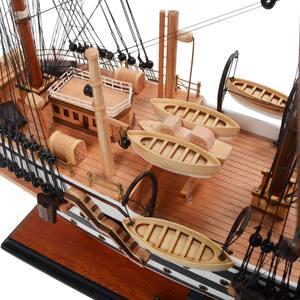 Amerigo Vespucci modelo barco pintado medio productos de artesanía artes y artesanías productos de madera para decoración del hogar artículos de regalo - Product Image 3