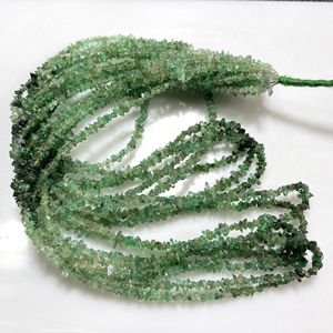 Émeraudes naturelles de haute qualité, émeraudes brutes, non taillées, prix de gros, 3-5 mm, trous de perçage au centre pour la fabrication de bijoux, ASP GEMS - Product Image 1