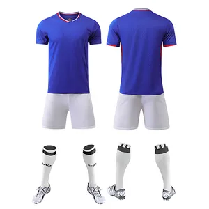 Luson Custom Soccer Wear Design Club Team Naam Voetbalshirts Voetbal Uniform Set Gesublimeerd Custom Voetbal Truien