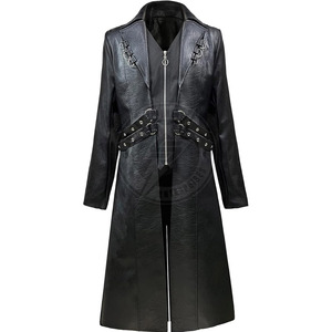 Nouvelle mode, manteau en cuir véritable, haute qualité, meilleur matériau, fabriqué au Pakistan, prix de gros, longueur régulière pour homme, séchage rapide - Product Image 1