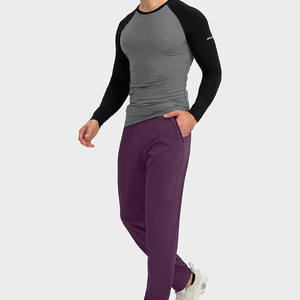 Pantalones de chándal de entrenamiento para hombre con opciones de logotipo bordado personalizado y personalización de etiquetas para ropa de fitness y entrenamiento - Product Image 5