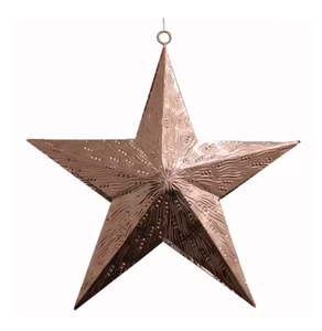 Venta al por mayor de Metal de calidad de larga duración adornos colgantes de Navidad decoración de árbol Alambre de Metal hecho decoración de Año Nuevo artículos colgantes - Product Image 5