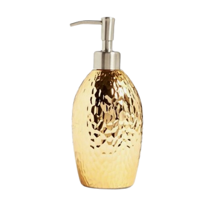 Baño Cocina Diseño de lujo Metal Líquido Espuma Mano Fregadero Ducha Mármol Acabado Dispensador de jabón - Product Image 4