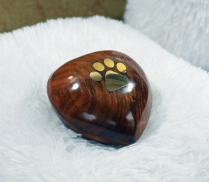 Urnes funéraires en bois finition naturelle pour adultes et animaux domestiques Urnes funéraires de qualité supérieure pour cendres humaines et animales - Product Image 6