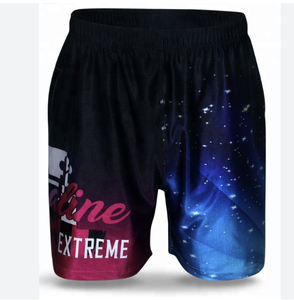 Pantalones cortos de tabla de alta moda Diseño de camuflaje 3D Impresión digital de alta calidad Sublimación Cierre de cintura elástico sólido Bordado - Product Image 3