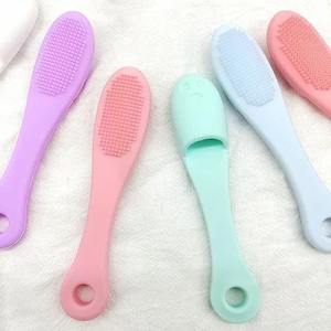 Ensemble de 2 brosses nettoyantes pour le visage en silicone de qualité supérieure, multi-usages, pour le soin de la peau, nettoyage, exfoliation, douce, lavable - Product Image 5