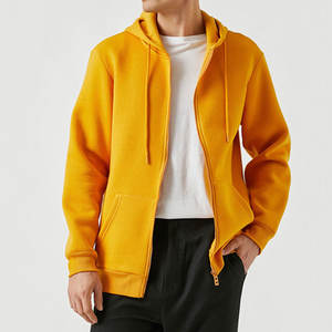 Sudadera con Capucha y Cremallera para Hombre, Tejido de Felpa de Algodón Grueso, Calidad Comercial, Fabricación de Ropa Personalizada para Pedidos de Exportación al Por Mayor - Product Image 1