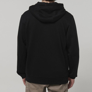 เสื้อมีฮู้ดแขนยาวผ้าฝ้าย100% ย้อมสีล้วนมีซิปสำหรับผู้ชายปรับแต่งโลโก้ได้ตามต้องการ - Product Image 2