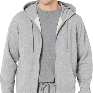 Sudaderas Casuales de Invierno para Hombre, Color Sólido, Poliéster/Algodón, Felpa, Corte Regular con Diseño de Bolsillo, Ecológicas, de Secado Rápido y Transpirables - Product Image 1