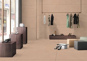 สีเทาคอลเลอร์2x4ฟุตกระเบื้องเซรามิคเซรามิคลายคราม novela creama Matt FINISH 600x1200มม. สีพาสเทล - Product Image 2