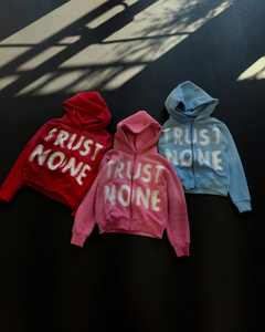 Sweat à capuche zippé en molleton de coton Boxy Fit unisexe Streetwear écologique anti-rides 430g tissu sérigraphié en soie hiver - Product Image 1