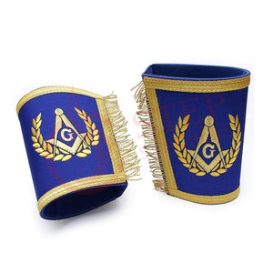 Ensemble de manchettes brodées pour Prêtre Suprême de l'Arche Royale – Régalia Cérémoniel Premium en Gros - Product Image 3