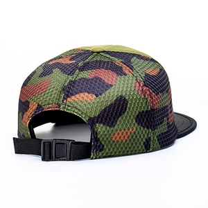 Gorro Snapback de cuerda plana de 5 paneles de alta calidad, gorras de béisbol al por mayor personalizadas de estilo Hip Hop Vintage de nailon estructurado - Product Image 6