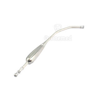 Base de tube d'aspiration Yankauer en acier inoxydable durable Source d'alimentation manuelle longue durée pour instruments chirurgicaux - Product Image 4