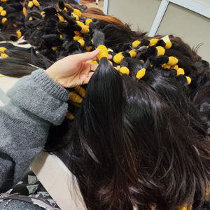 Hecho en Vietnam-Mejor calidad a granel Virgen precio al por mayor pelo superior virgen cutícula completa en muchos colores para la exportación - Product Image 1