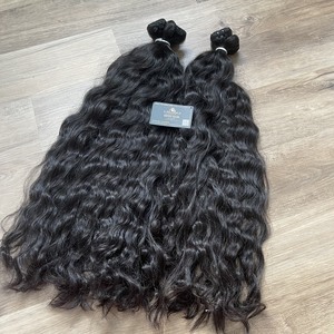 Cheveux ondulés naturels super doublement étirés, vendeur de cheveux 100% bruts à cuticule alignée - Product Image 3