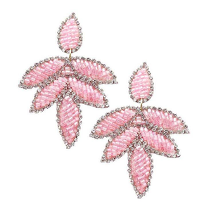 Pendientes de Bisutería con Cuentas Bordadas, Nuevo Diseño de la India, Pendientes Hechos a Mano para Mujeres y Niñas - Product Image 4