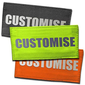 เสื้อกั๊กสะท้อนแสงเสื้อกั๊กนิรภัยด้านหน้ามีซิปด้านหน้าเสื้อกั๊กใส่เล่นโลโก้แบบกำหนดเองสีได้ - Product Image 6