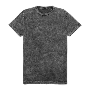 เสื้อยืดวินเทจสำหรับผู้ชายโอเวอร์ไซซ์ผ้าฝ้ายเฮฟวี่เวทเสื้อยืดลำลองถักแฟชัน - Product Image 5