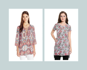 Vestido de chifón con estampado floral de verano para mujer, talla grande, informal, holgado, manga tres cuartos, largo a media pantorrilla, cuello vuelto, con botones - Product Image 2