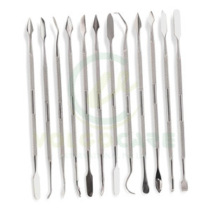 Sculpteurs dentaires professionnels spatule à ciment couteau à sculpter la cire modélisation outils de laboratoire de mélange - Product Image 1