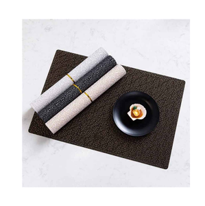 Factory Custom Home Decor <b>Table</b> Tea Coffee Drink Plate Leather <b>Mat</b> Excellent Quality at Competitive Price Free Sample - Product Image 4