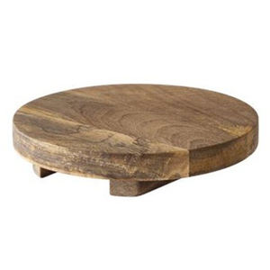 Planche à découper ronde d'approvisionnement d'usine en gros Planche à découper en mangue Planche à découper en bois - Product Image 3