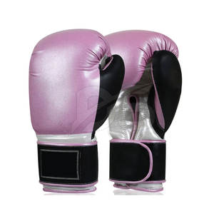 Gants de boxe Muay Thai MMA en cuir de haute qualité, imperméables, avec design et logo personnalisables, légers, en stock - Product Image 2